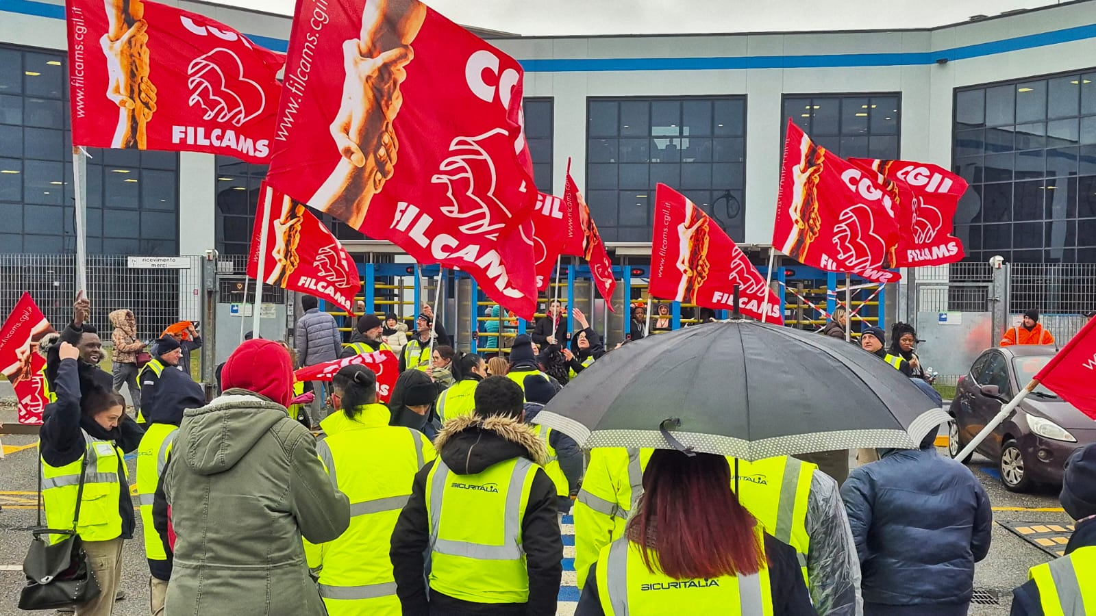 Amazon sciopero sicurezza